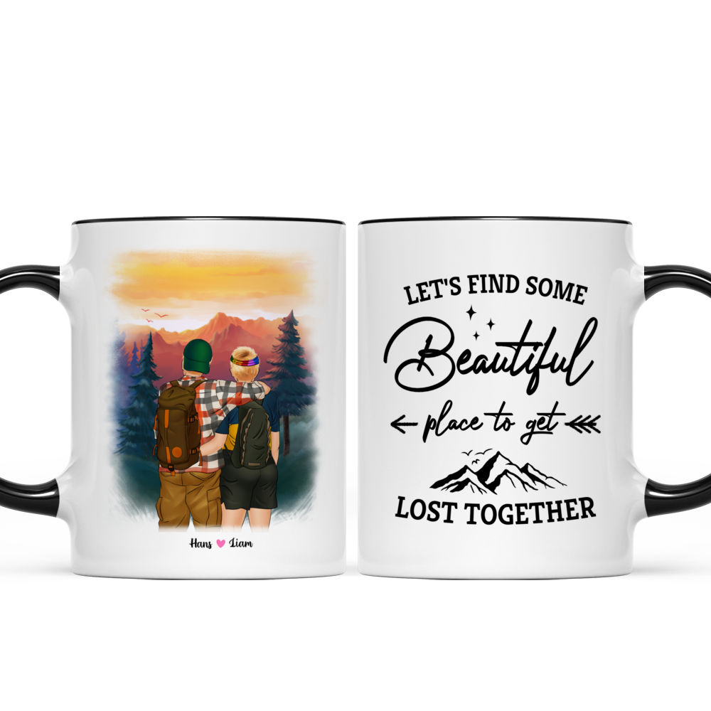 Funny Couples Travel Mug-2 Pack Set-if Lost Return to Babyi 