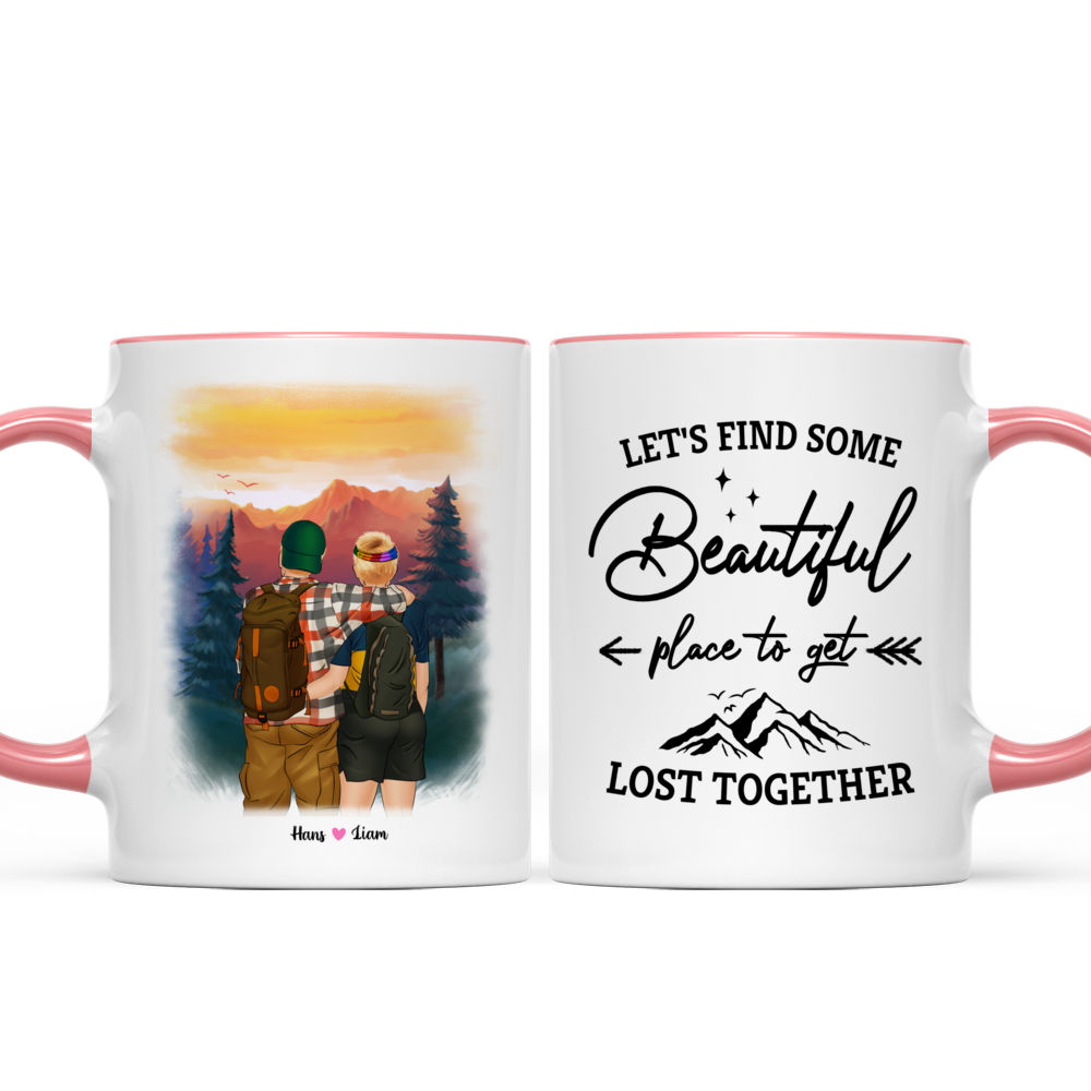 Funny Couples Travel Mug-2 Pack Set-if Lost Return to Babyi 