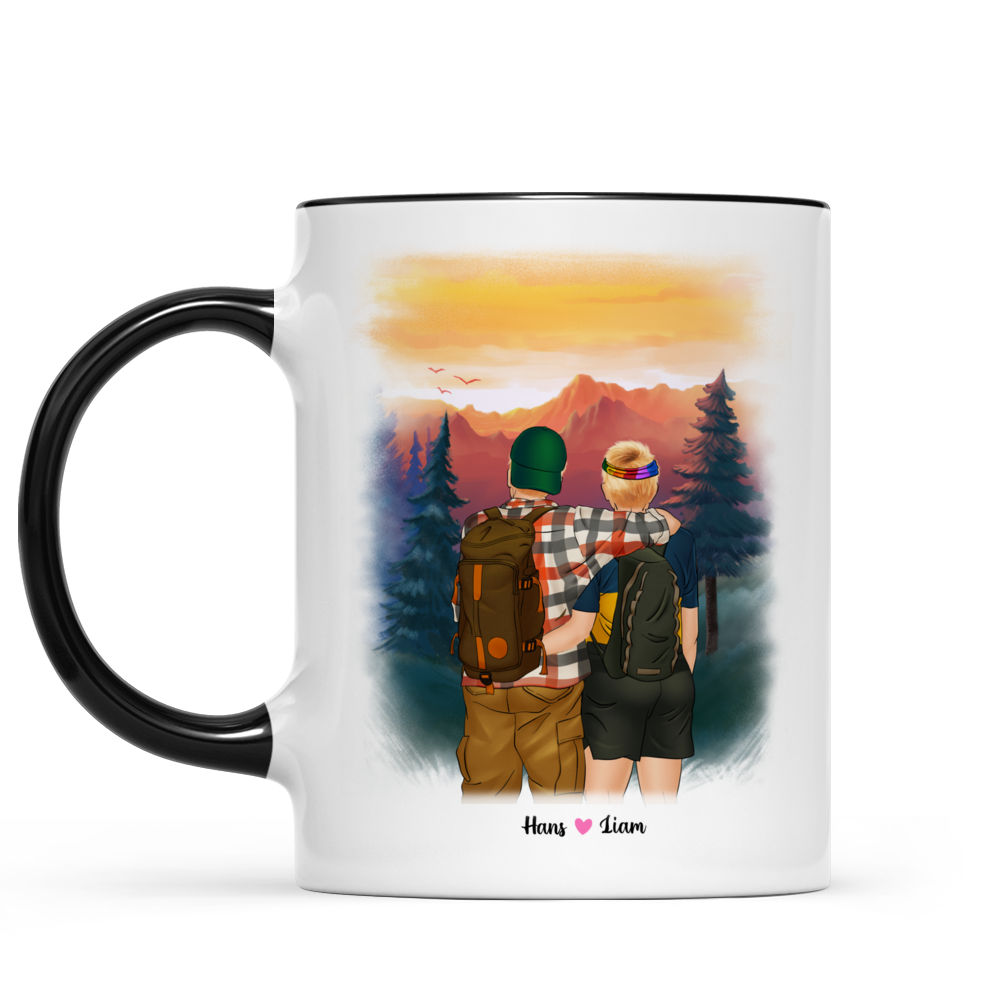 Let's Go Design Camping Coffee Mug — Potter's Printing