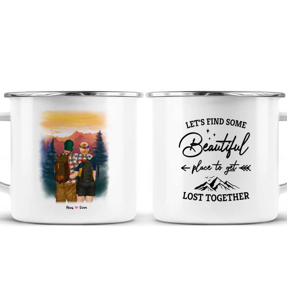 Let's Go Design Camping Coffee Mug — Potter's Printing