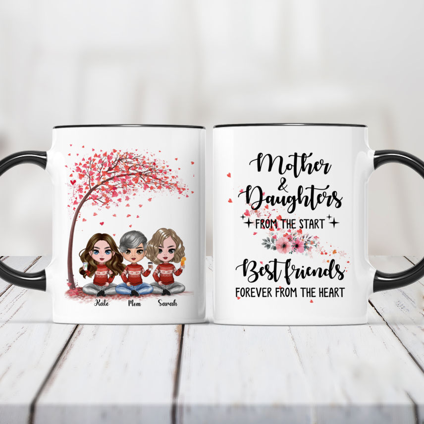 Mother and Daughter from the Start Best Friend Forever from the Heart —  GearLit