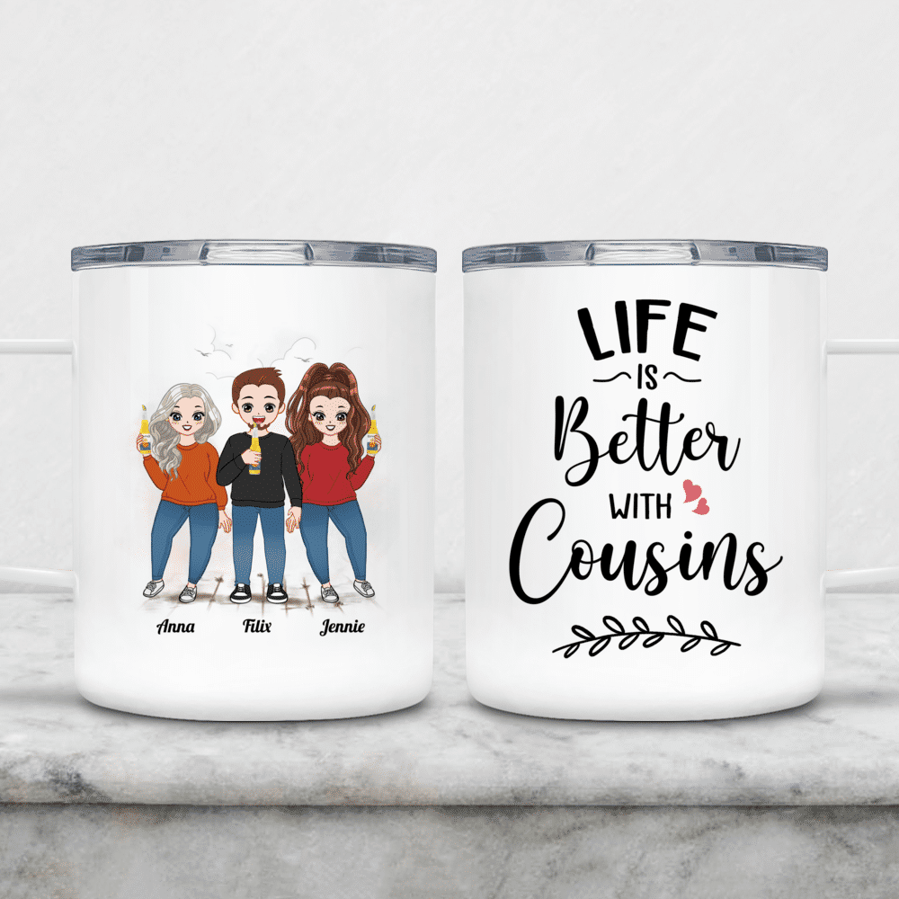 Double-Sided Coffee Mug - Life Is Better - Furesque