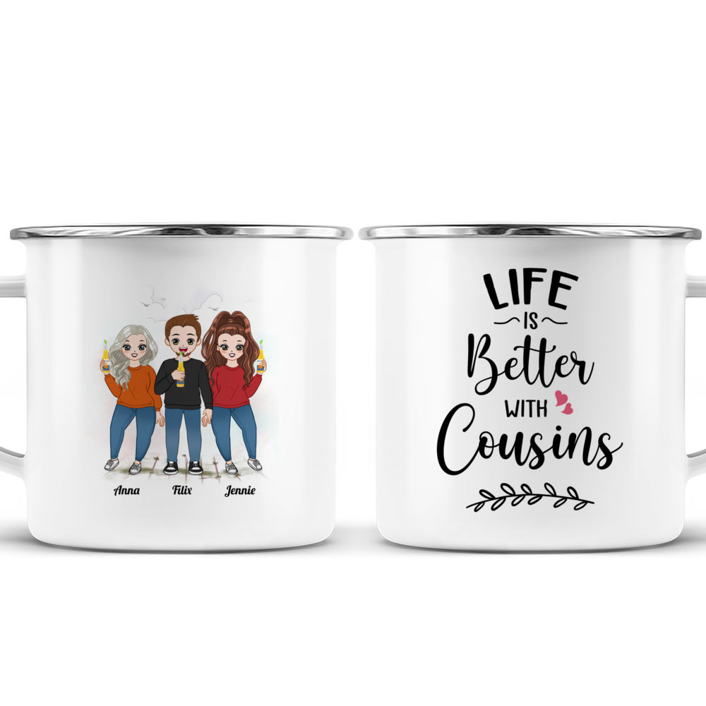 Double-Sided Coffee Mug - Life Is Better - Furesque