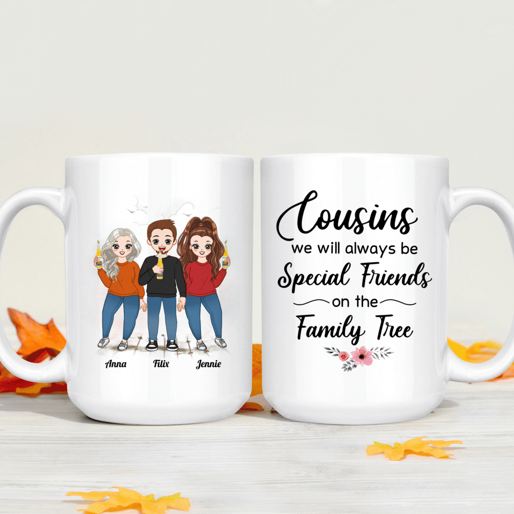 Cousin Of The Birthday Girl Matching Family For Cousin Ceramic Mug 11oz  15oz 