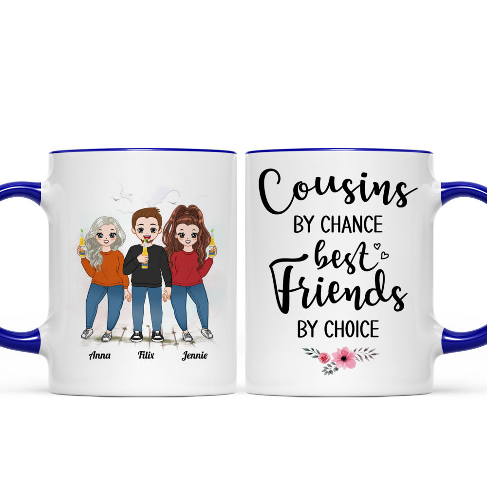 Cousin Of The Birthday Girl Matching Family For Cousin Ceramic Mug 11oz  15oz 