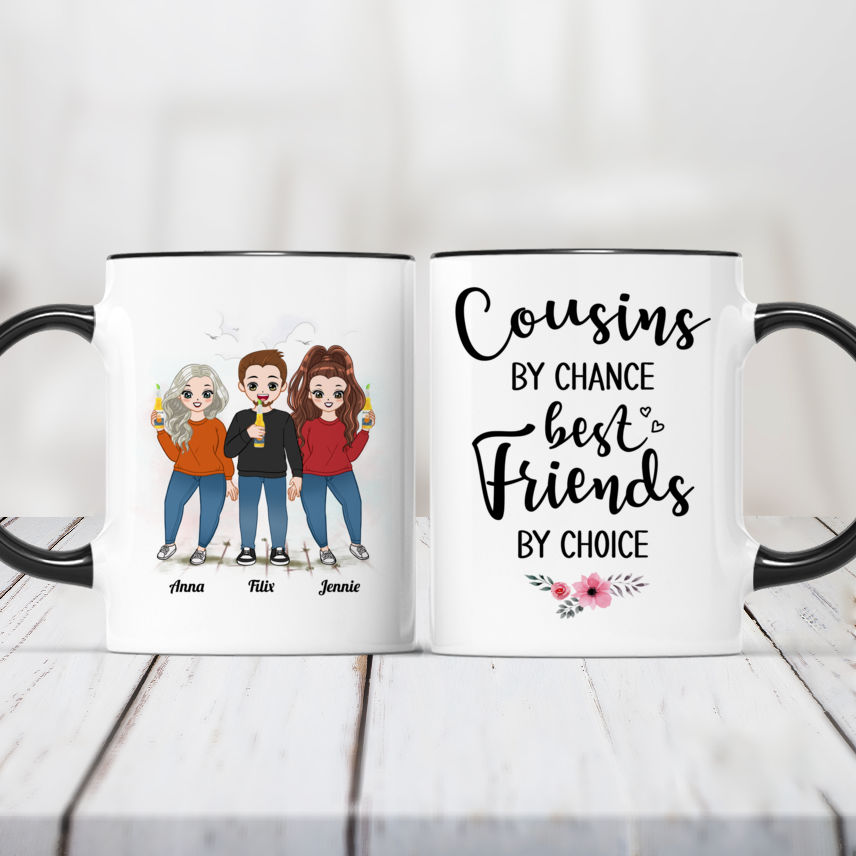 Cousin Of The Birthday Girl Matching Family For Cousin Ceramic Mug 11oz  15oz 