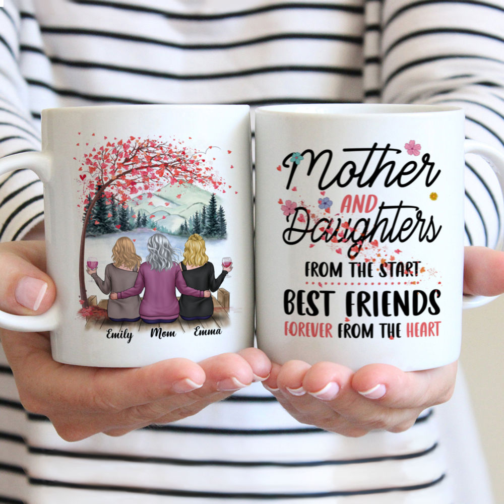 Mother and Daughter from the Start Best Friend Forever from the Heart —  GearLit