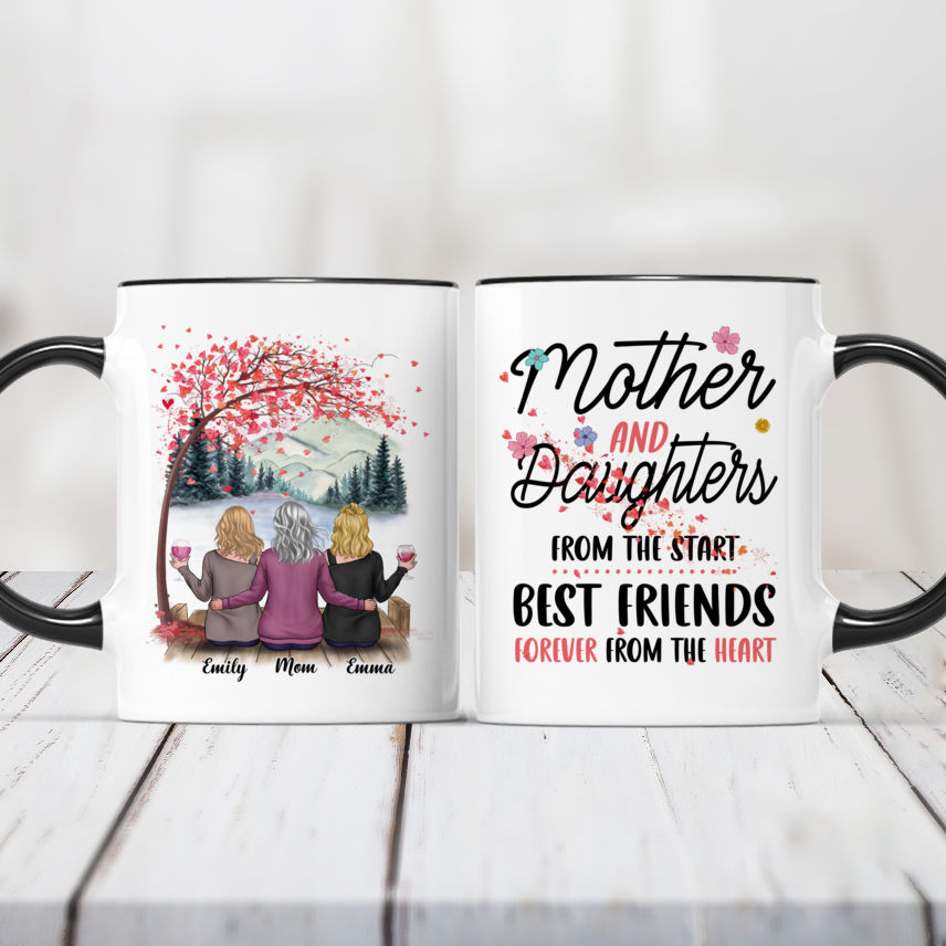 Mother and Daughter from the Start Best Friend Forever from the Heart —  GearLit