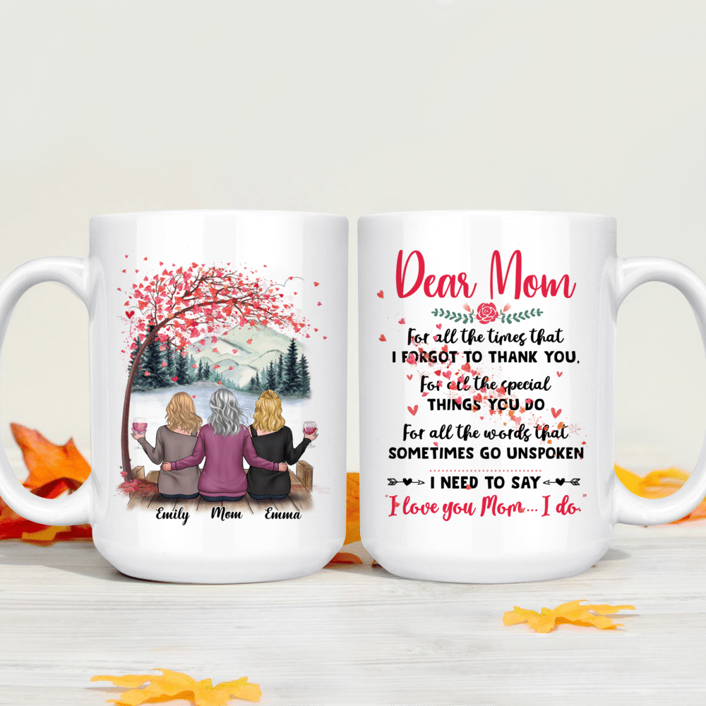 Great Job Mom Funny Coffee Mug - Christmas Gifts for Mom, Women