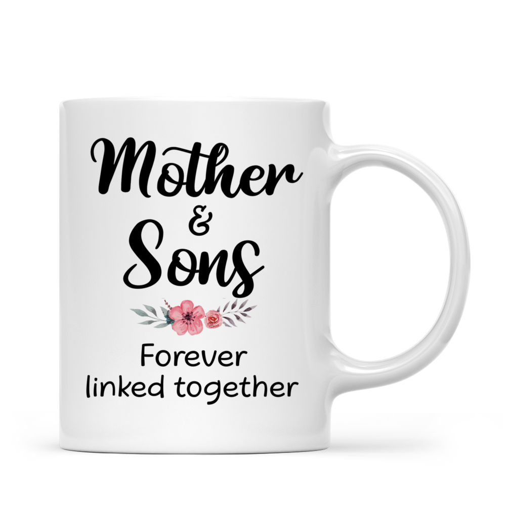 Personalized Long Distance Mom & Son or Daughter Mug