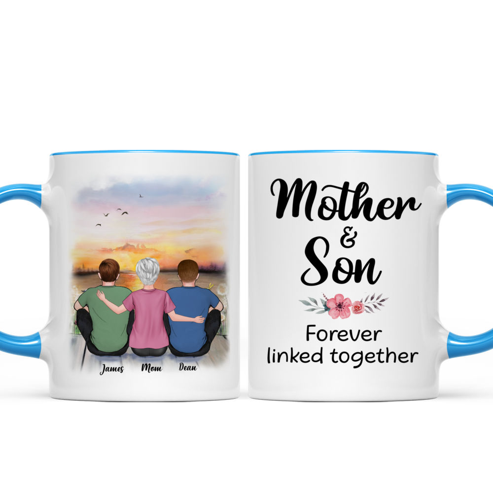 Personalized Mom Mug From Son, Love Between Mother And Son Coffee Mug,  Custom Mothers Gifts Mug With…See more Personalized Mom Mug From Son, Love