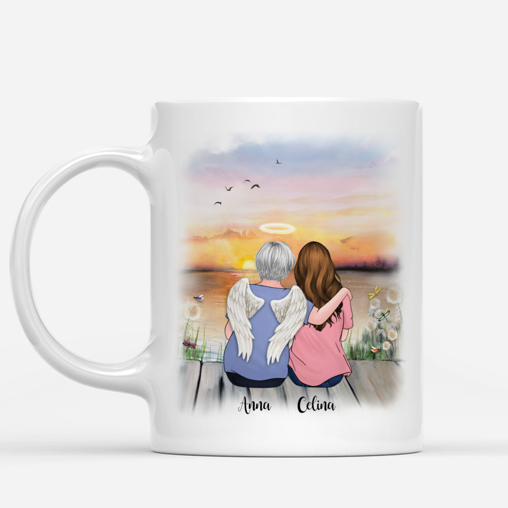 Personalized Mug - Family - Mom And Daughter - Forever In My Heart_1