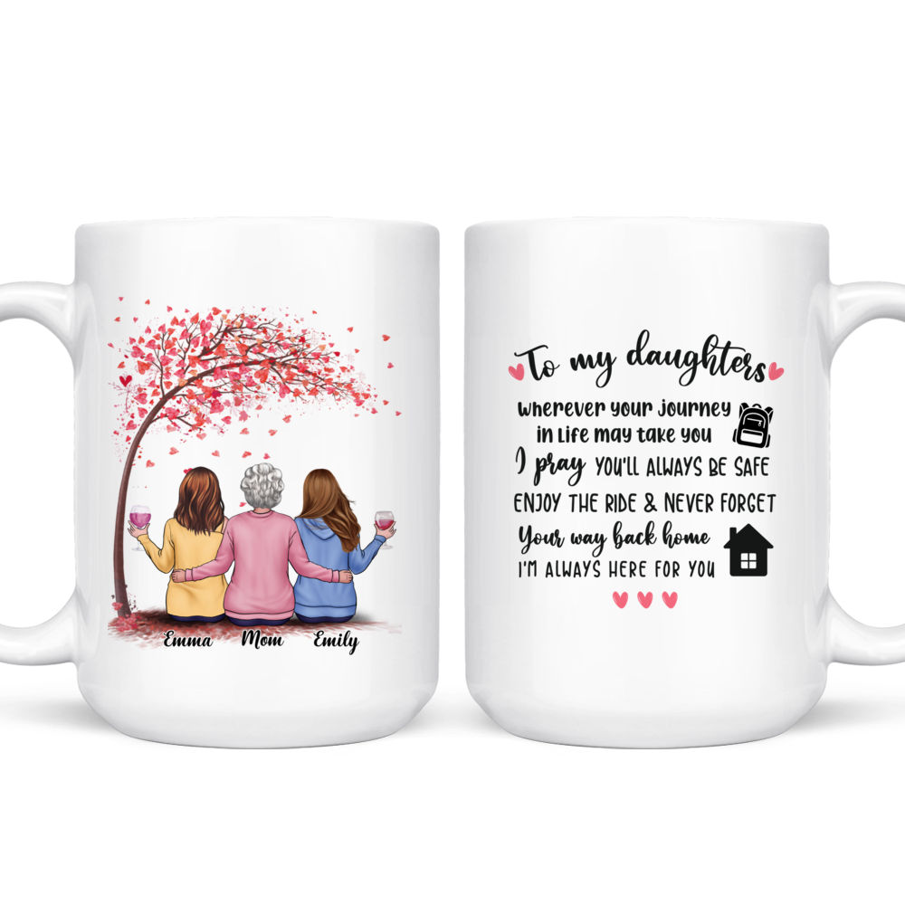 Happy Floral Mom Travel Mug, Lady Jayne #15951