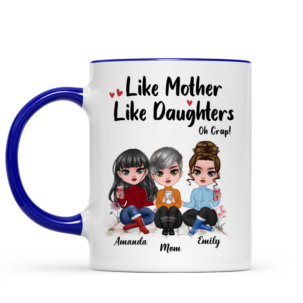 Like Mother, Like Daughter, Oh Crap, Mother's Day Gifts, Mug for Mom —  GearLit