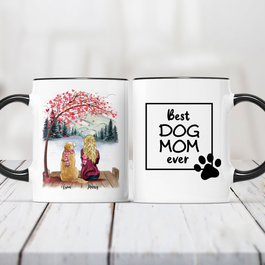 Funny Dog Mom Gifts - Dear Dog Mom Coffee Mug - Best Dog Mom