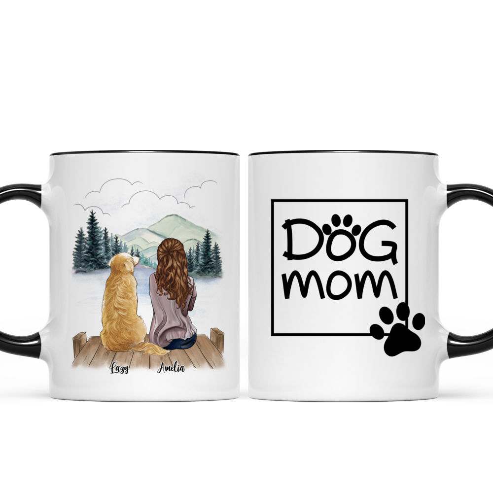 ThisWear Dog Gifts for Women Dog Mom Dog Gift Dog Themed Gifts Best Dog Mom  Mug Happy Mothers Day Gift Dog Coffee Mug 11 ounce Coffee Mug Dog Mom 