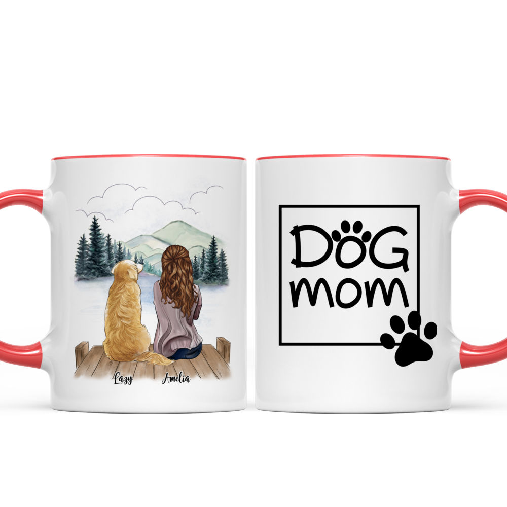 Fur Mama, Best Dog Mom Mugs, Customized Mugs for Dog Lovers, Personali -  PersonalFury