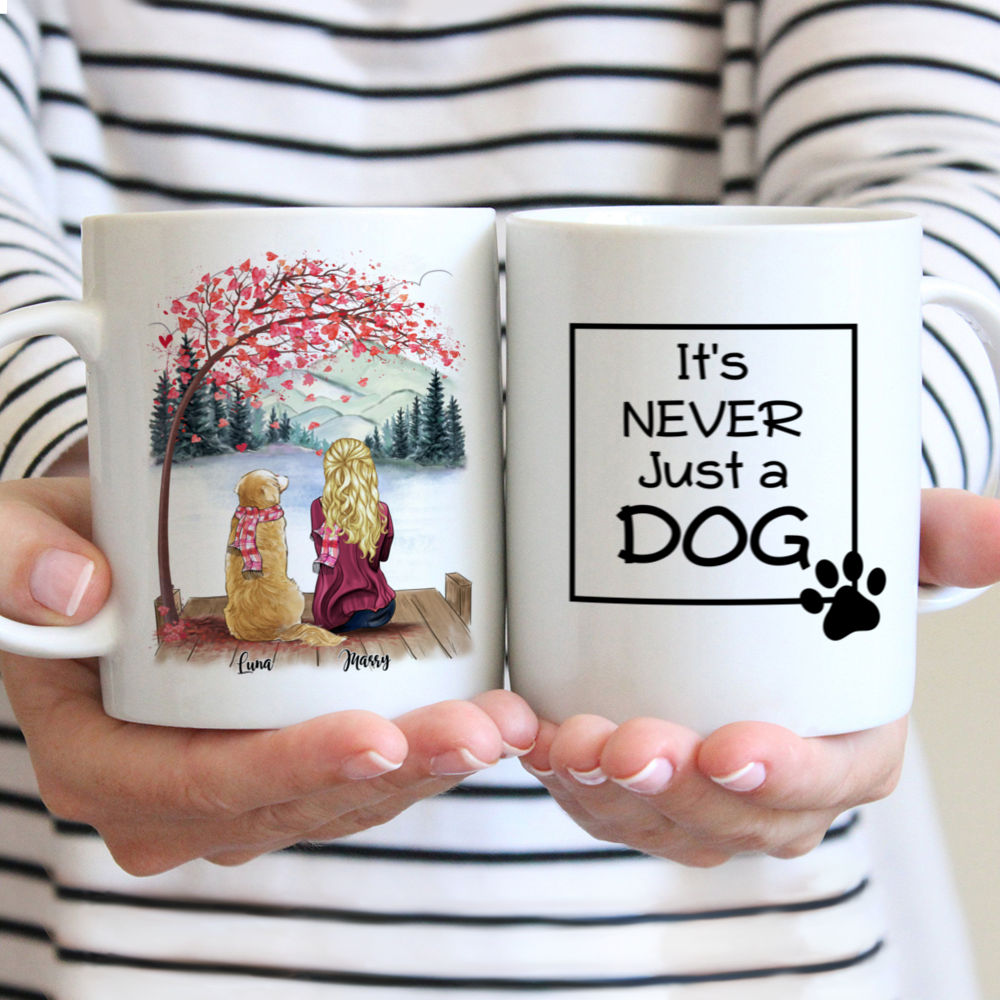 Personalized Mug - Dog Parents - It's never just a dog