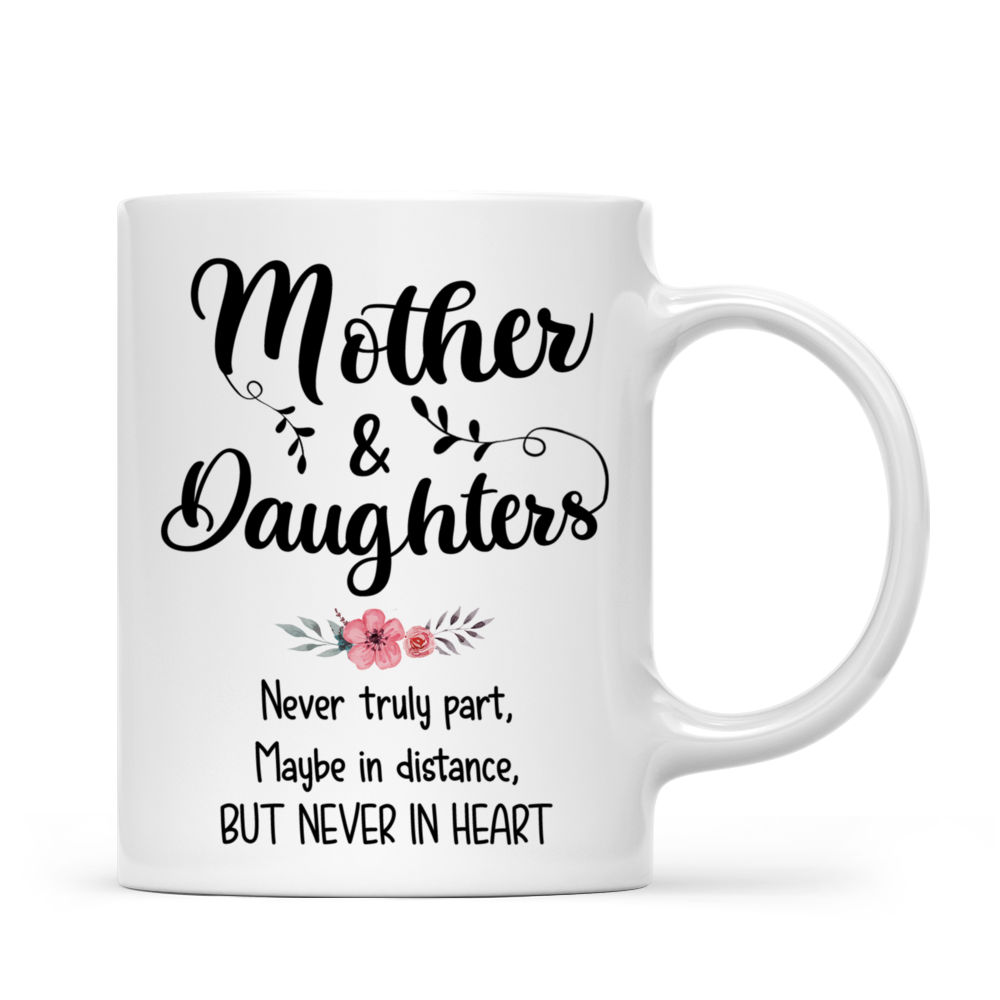 Christmas Mom Gifts from Daugher,Mother and Daughter Never Truly Apart,  Christmas Gift from Mother to Daughter,Daughter to Mother Bday Gift,Gifts  for