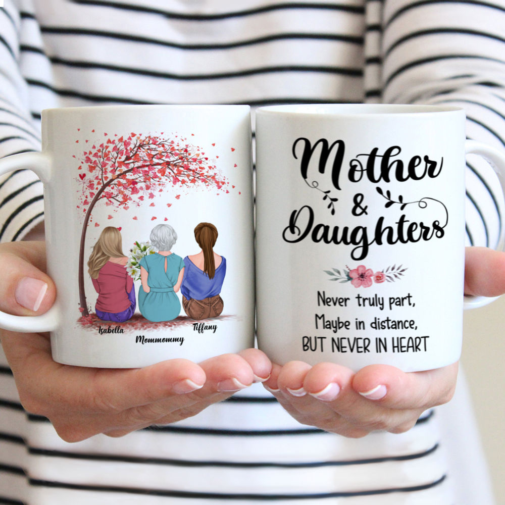 Christmas Mom Gifts from Daugher,Mother and Daughter Never Truly Apart,  Christmas Gift from Mother to Daughter,Daughter to Mother Bday Gift,Gifts  for