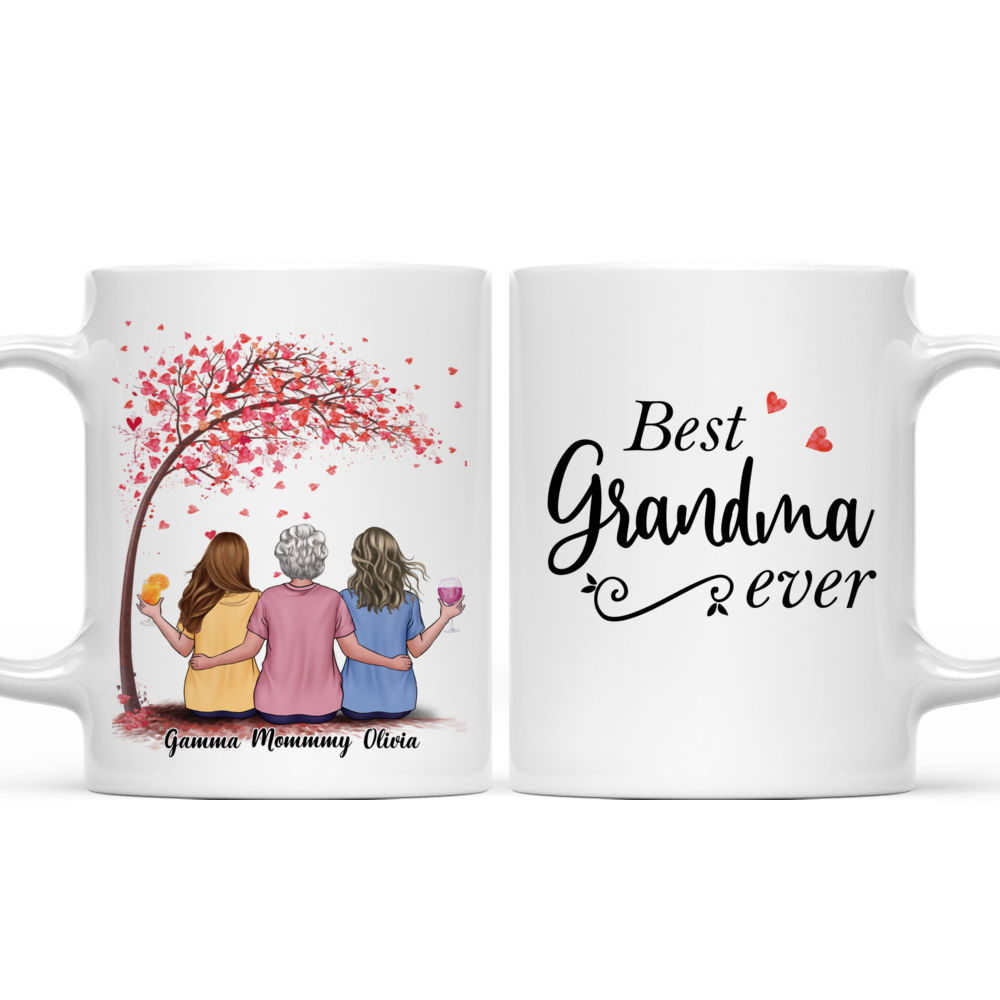 Mom's Favorite Turds - Gift For Mom, Grandma - Personalized Mug