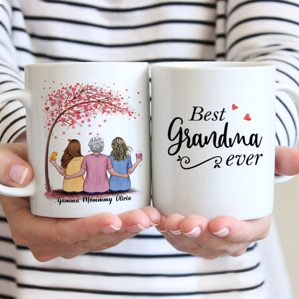 Mom's Favorite Turds - Gift For Mom, Grandma - Personalized Mug