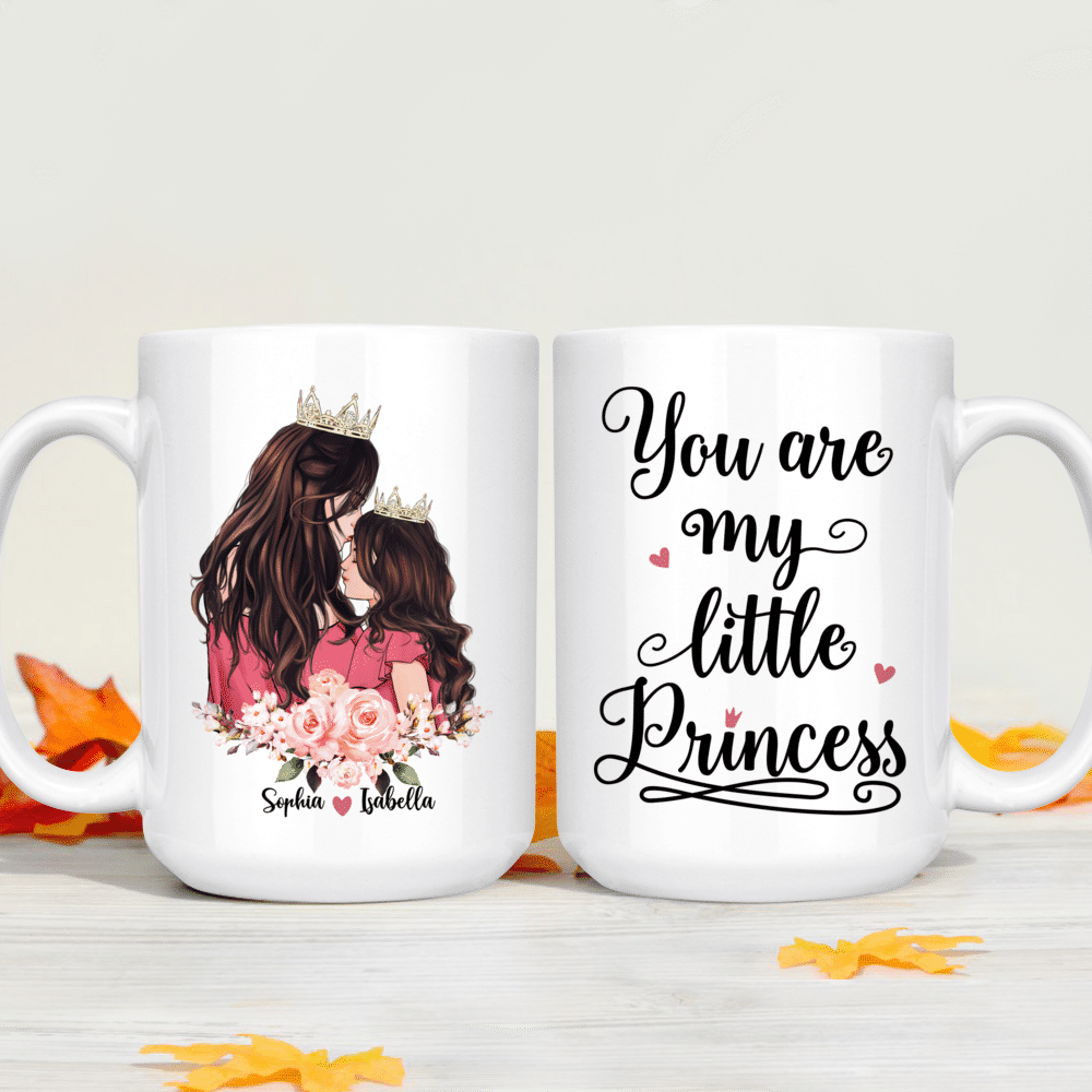 Custom Mug For Mother & Little Princess - You Are My Little Princess