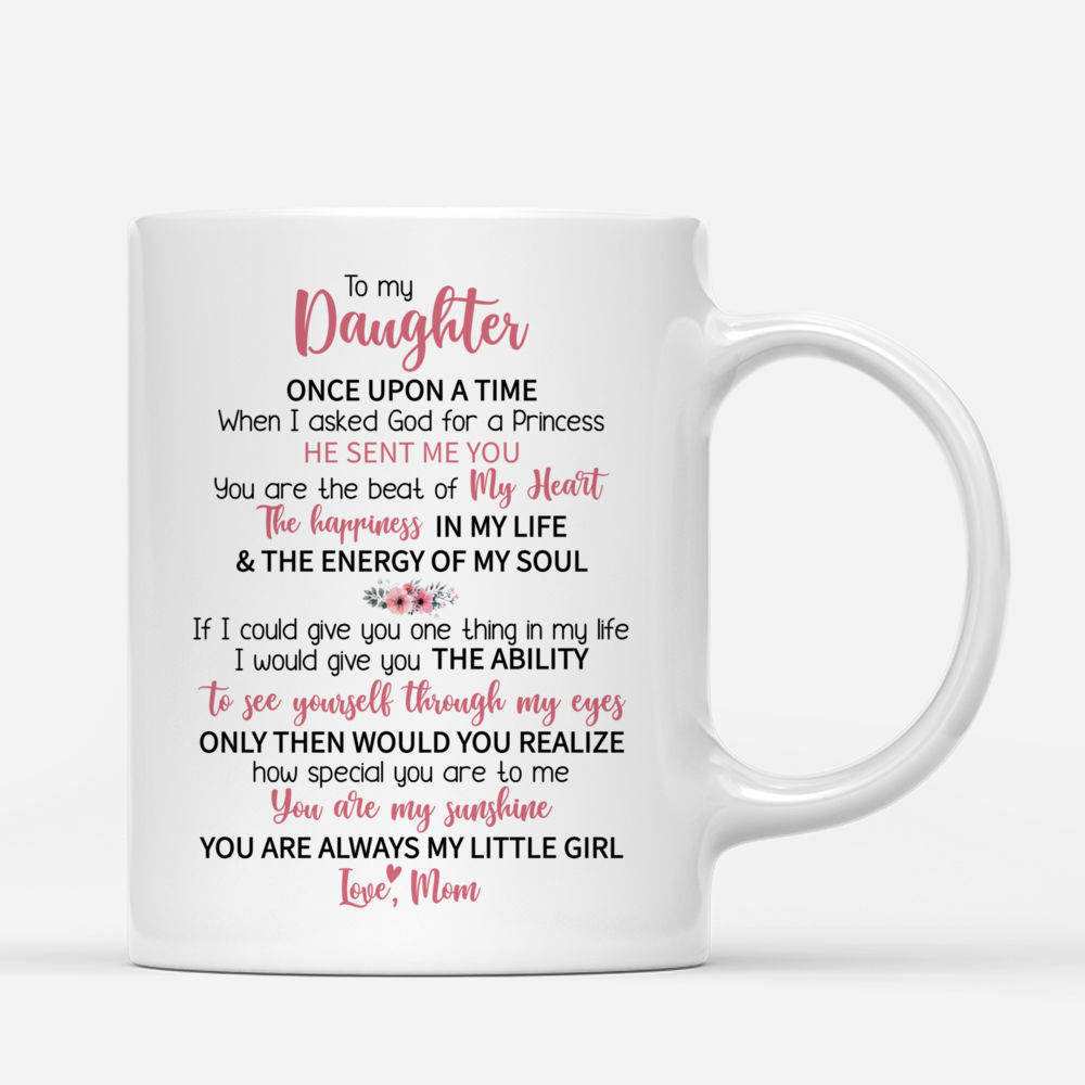 Custom Mug For Mother & Little Princess - You Are My Little Princess