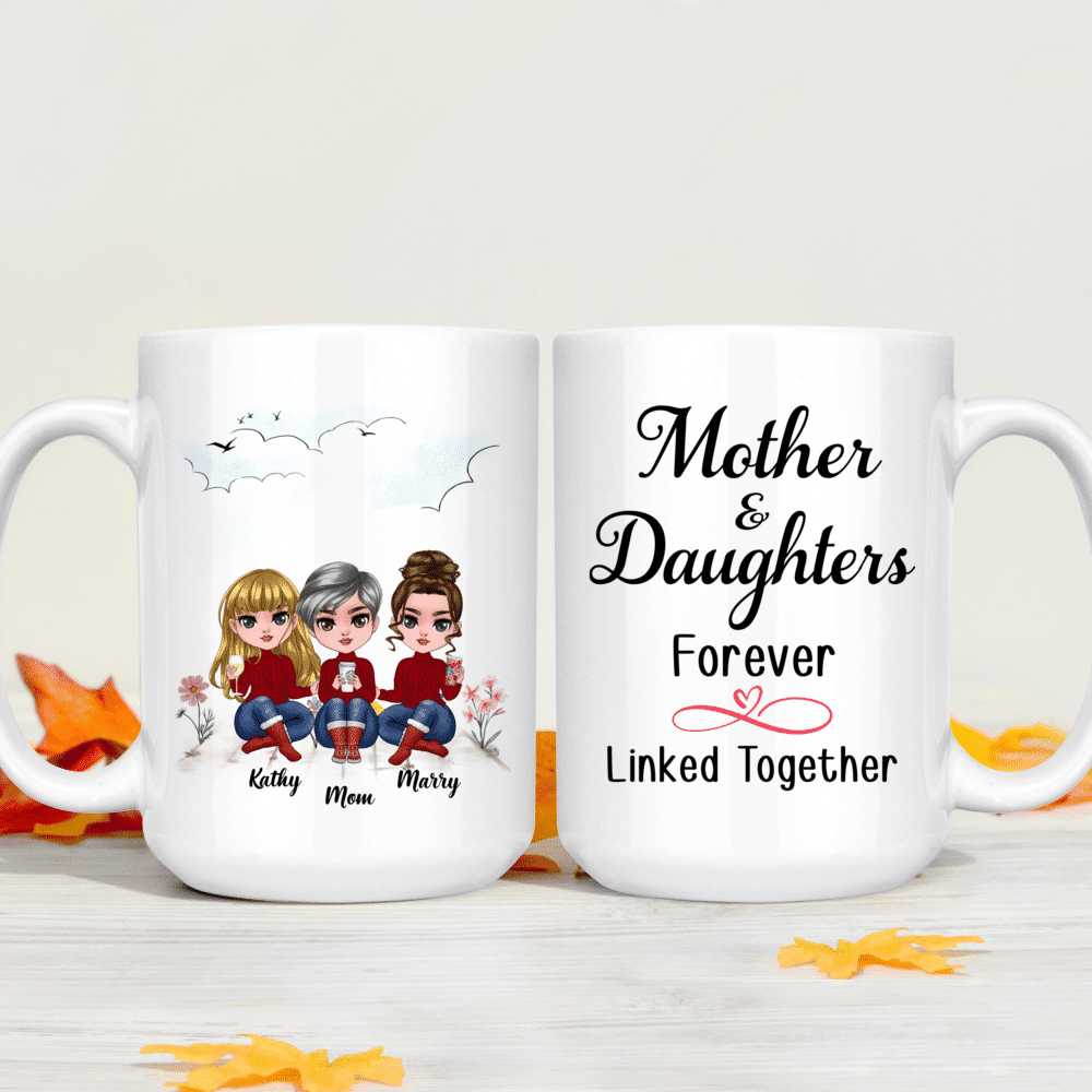 Personalized Mother Daughter Mug Best Friends Forever Mom - .de in 2023