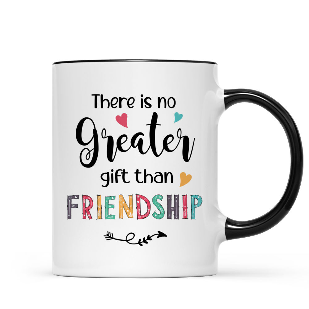 There No Greater Gift Than Friendship - Personalized Mason Jar Cup Wit –  Macorner