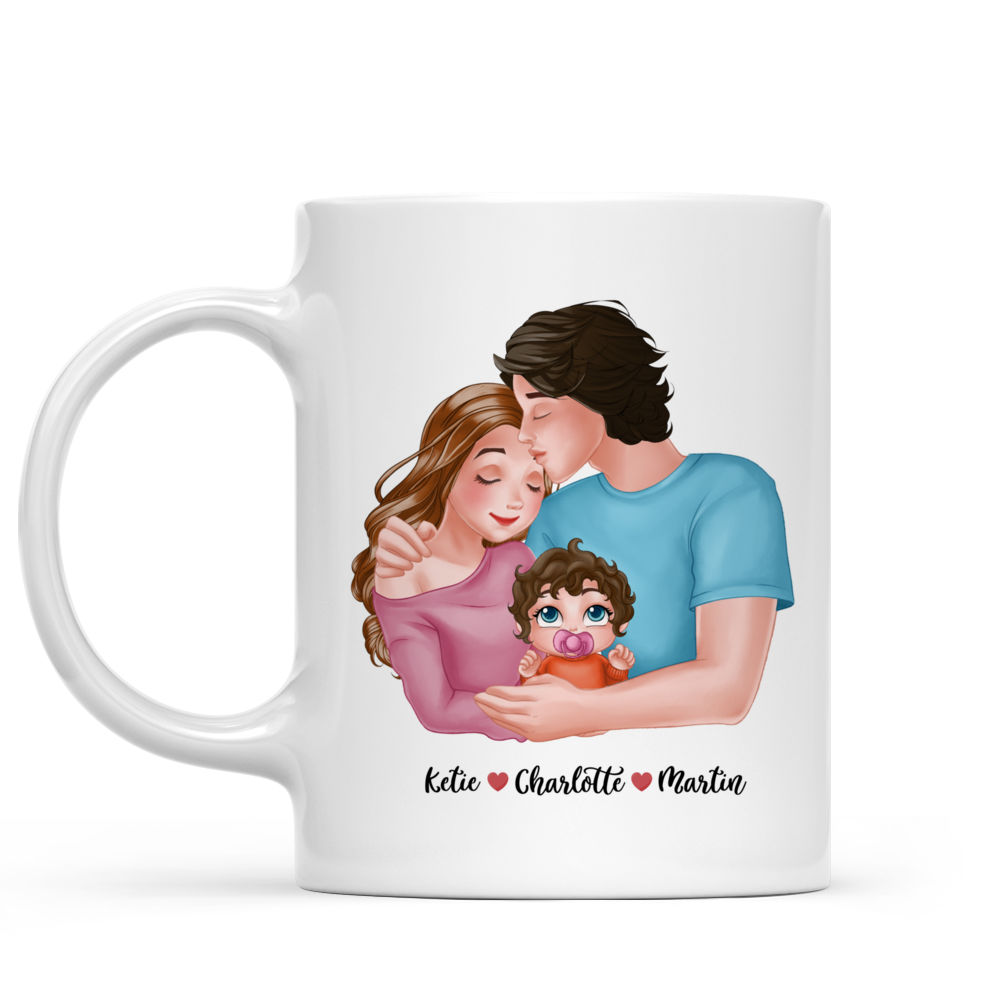 Family - Our first mother's day together - Personalized Mug_1