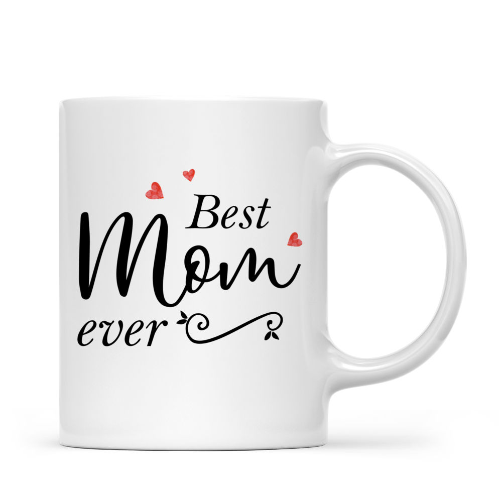 Sentiment Mugs Set of 2 Best Daughter Best Mom Ever Mugs