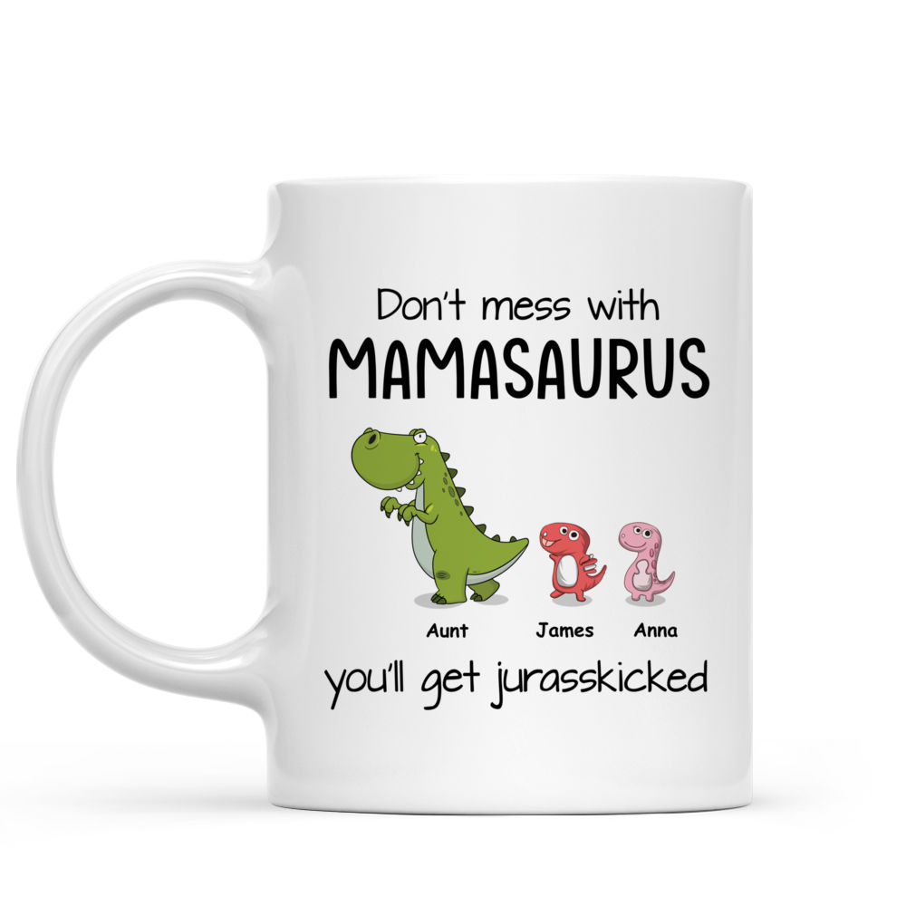 Personalized Mug - Mothers Day Mug - Mamasaurus