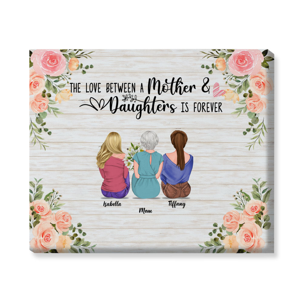 The Love Between Mother And Daughters Is Forever - Gift For Mom - Pers -  Pawfect House ™