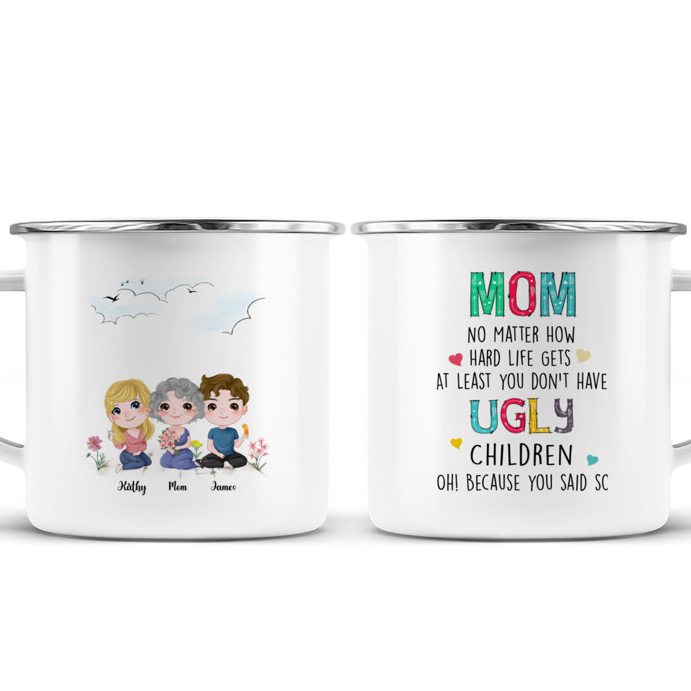 Mom No Matter How Old I Get I Will Always Be Your Financial Burden Little Girl  Mug, Personalized Mom Mug, Gifts To Get Your Mom From Daughter - Highly  Unique