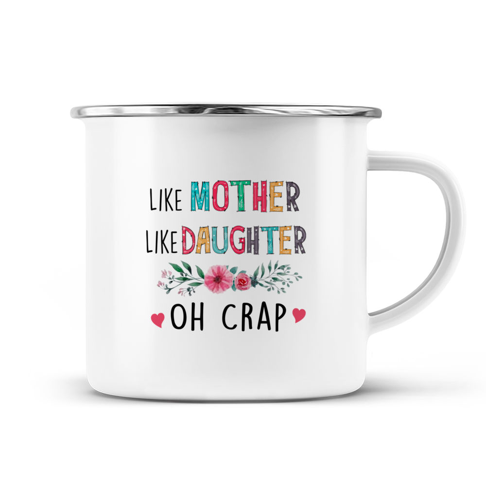 Oh Crap Like Mother Like Daughter - Gift For Mom, Grandma - Personaliz -  Pawfect House ™