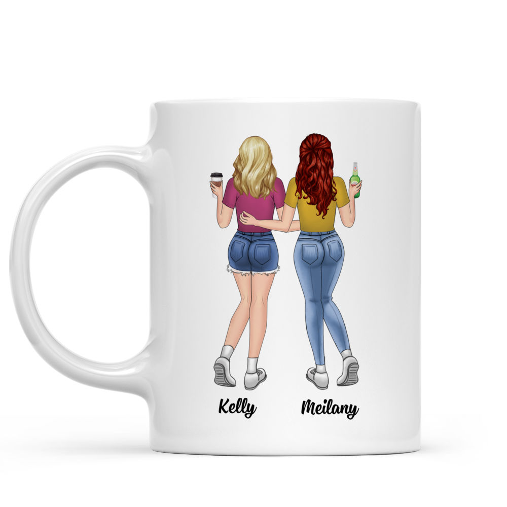 Personalized Mug - Up to 7 Women - Friends Nutrition Facts (7314)