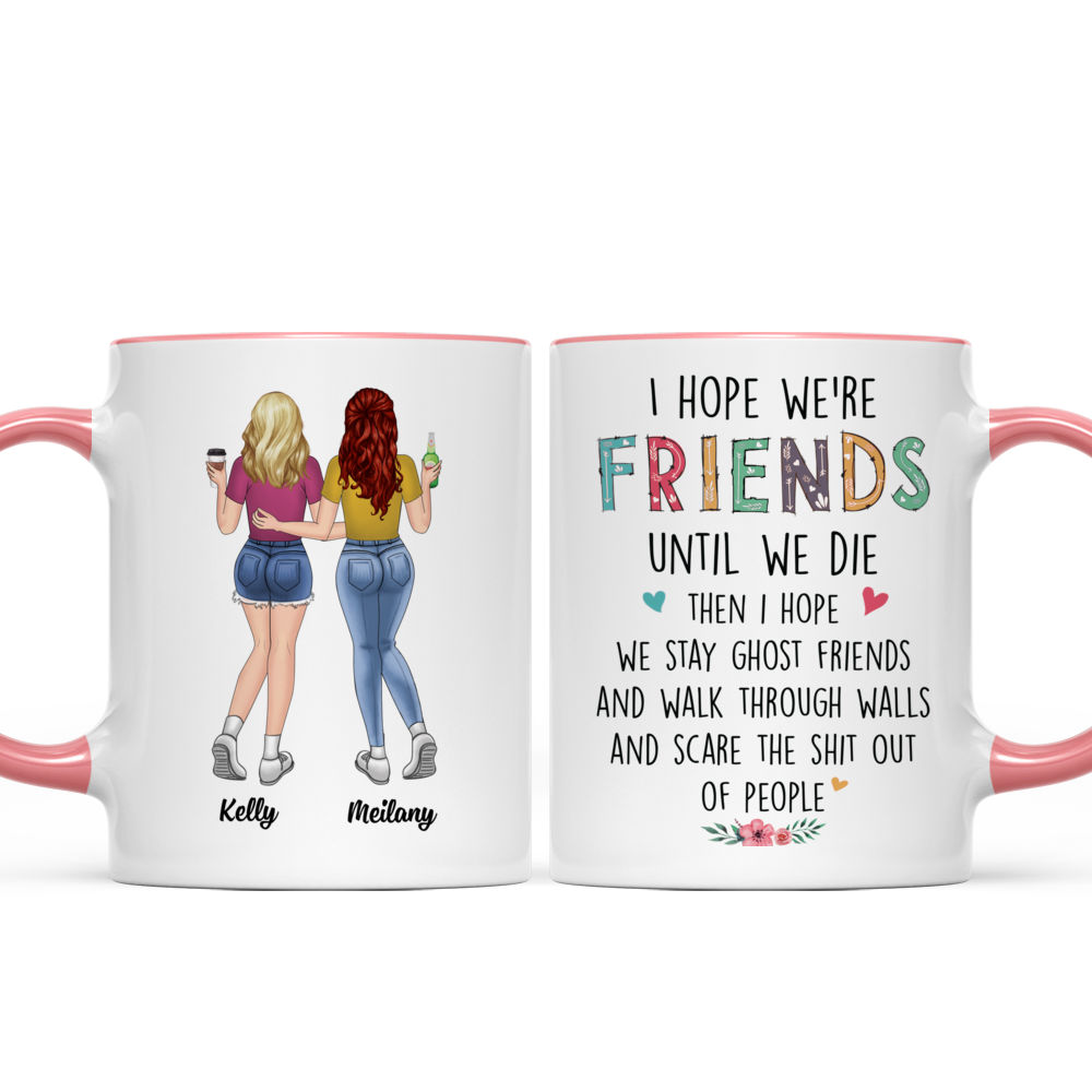 Personalized Mug - Up to 7 Women - Friends Nutrition Facts (7314)