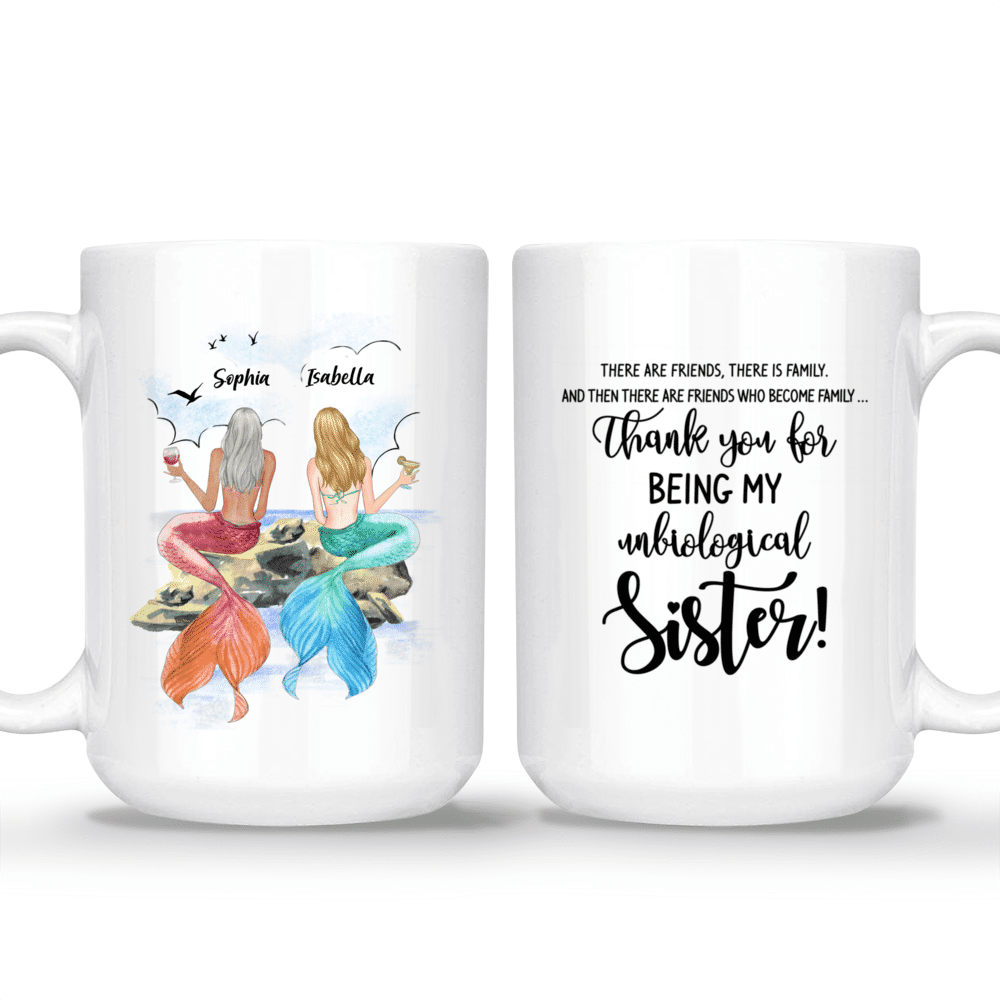 Mermaid Mug - Mermaid Mug - Custom Mug - Littler Mermaid And Sea Creatures  Mug - Gifts For Family, Couple, Wife, Parents, Grandmas, Siblings, Sister,  Daughter, Friends - Personalized Mug - 38123 38136