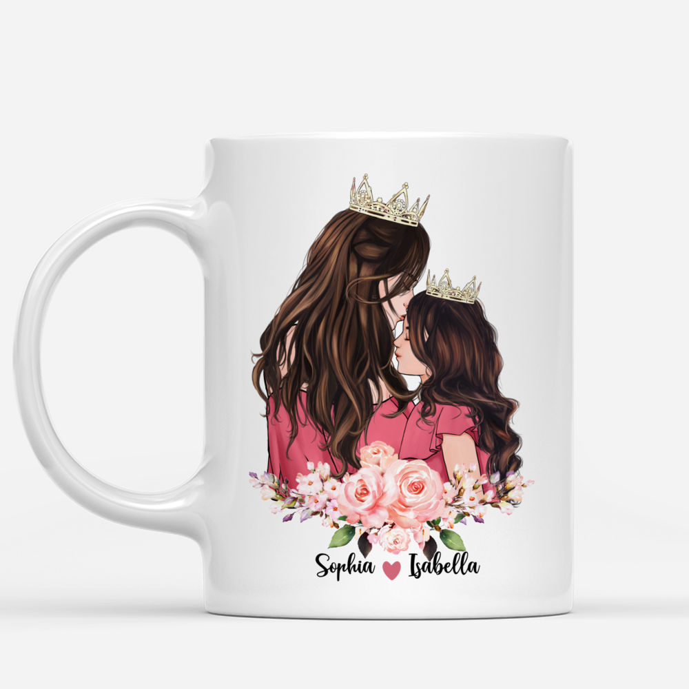 Personalized Mug - Auntie & Little Princess - Niece of a Queen_1