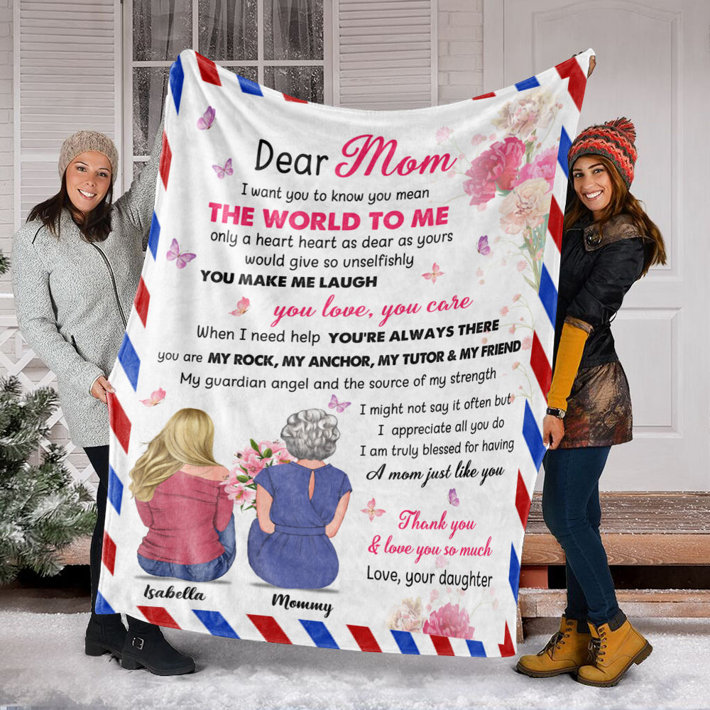 Mom, You are the World Blanket – MePlusThem