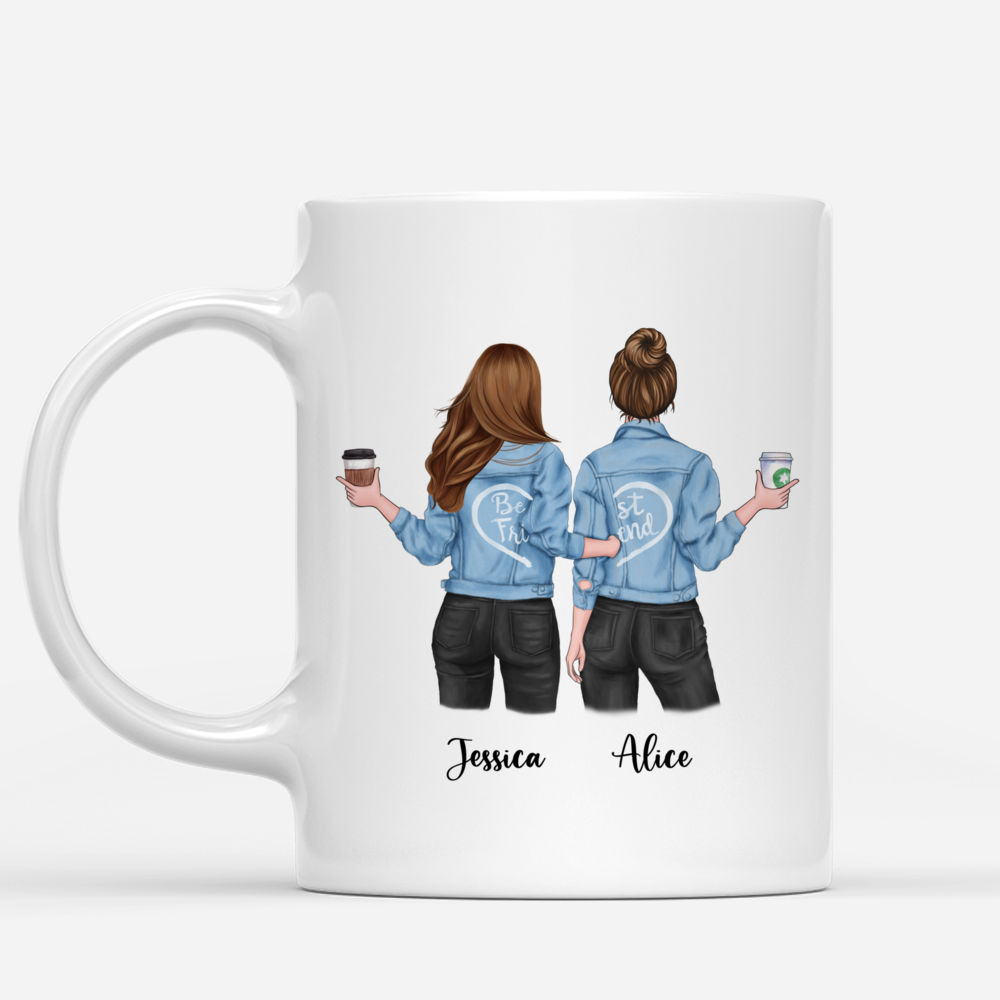 Personalized Mug - Jeans Best Friend - We Are  Best Friends Because  Everyone Else  Is So Stupid_1