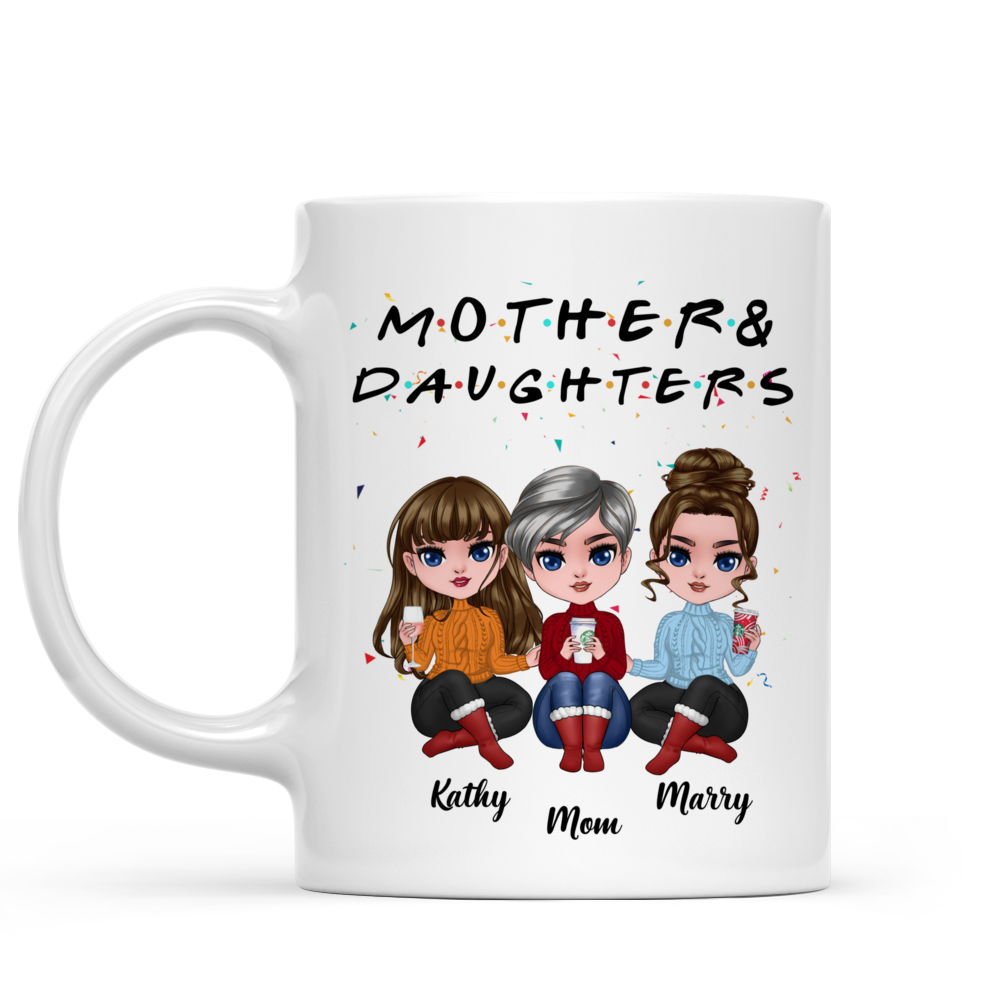 Girl Mom- Mother daughter' Mug