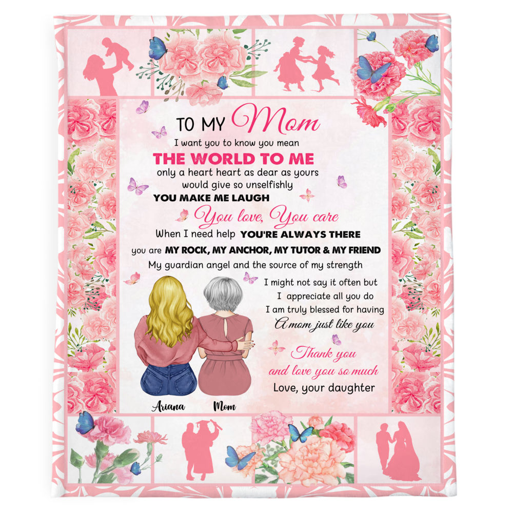 Mom, You are the World Blanket – MePlusThem