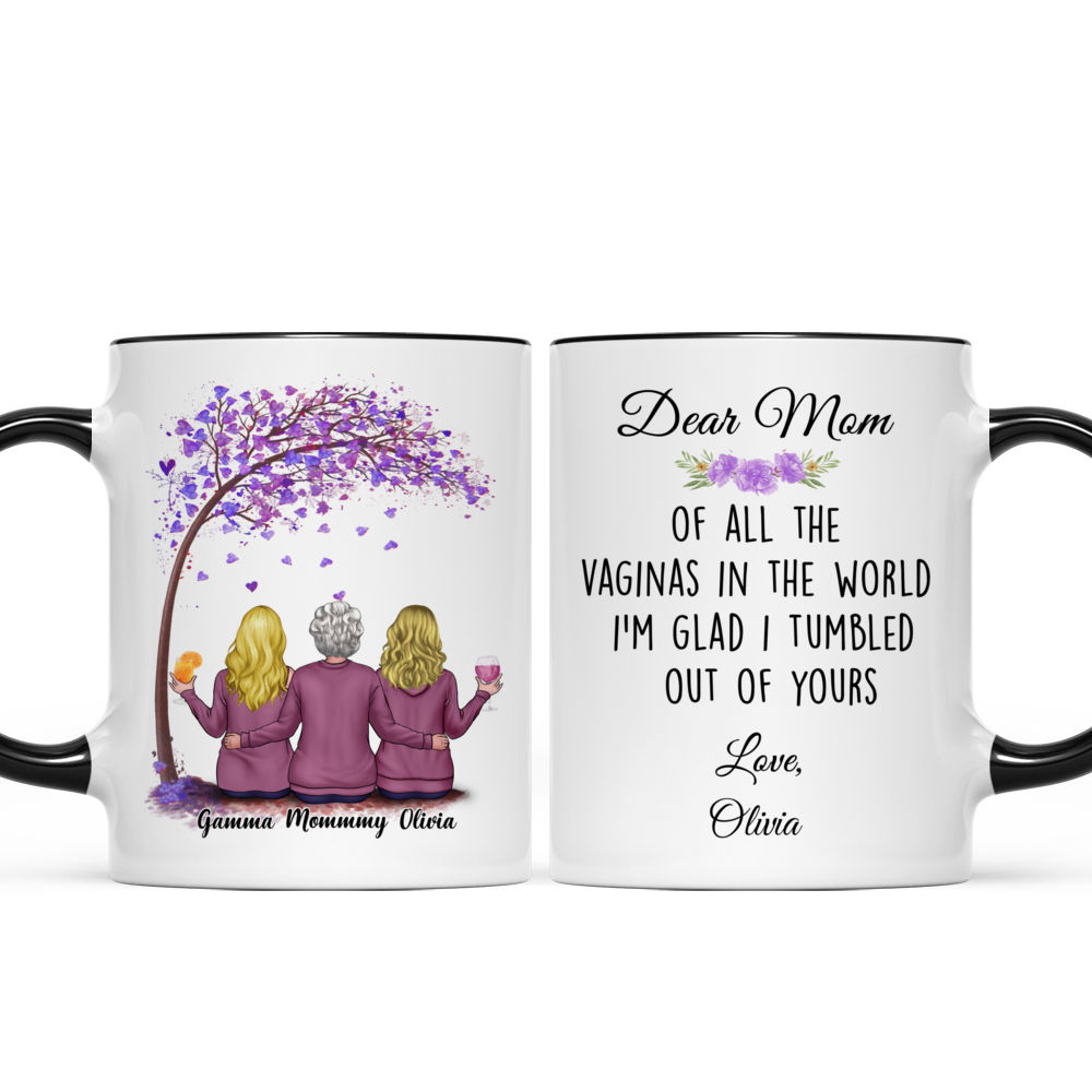 Of All The Vaginas In The World I'm Glad I Tumbled Out Of Yours Acce -  Anvyprints - Personalized Gifts