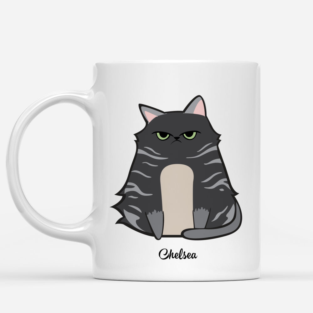 Personalized Mug - Custom Cat - My Monday Morning Face_1