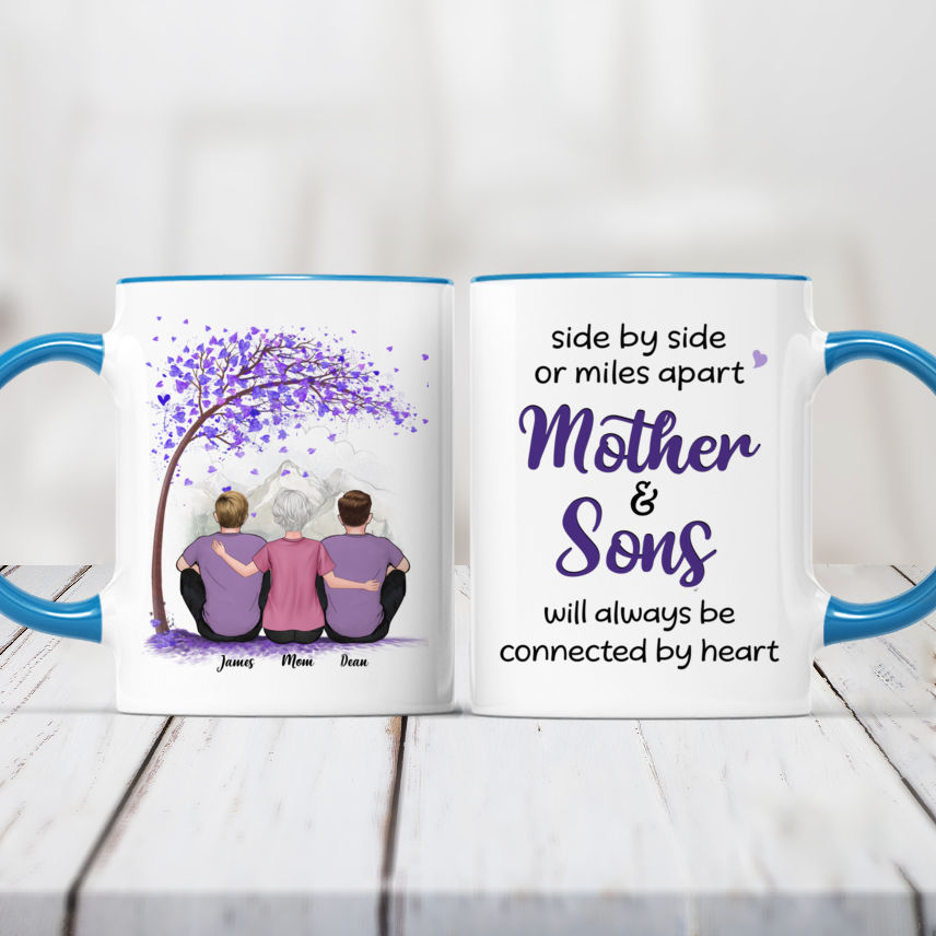 Gifts For Mom From Daughter Son, Mom Mug, Mothers Day Gifts for Mom,  Mothers Day Cup 15oz Coffee Cups, Mom Birthday Gifts from Daughter,  Mother''s Day