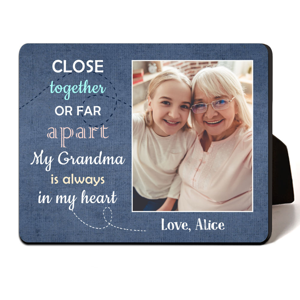 Photo Desktop - Grandma & Granddaughter - My Grandma Is Always In My Heart