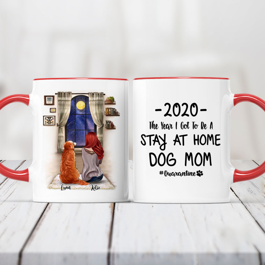 I Wanna Be A Stay at Home Dog Mom Mug