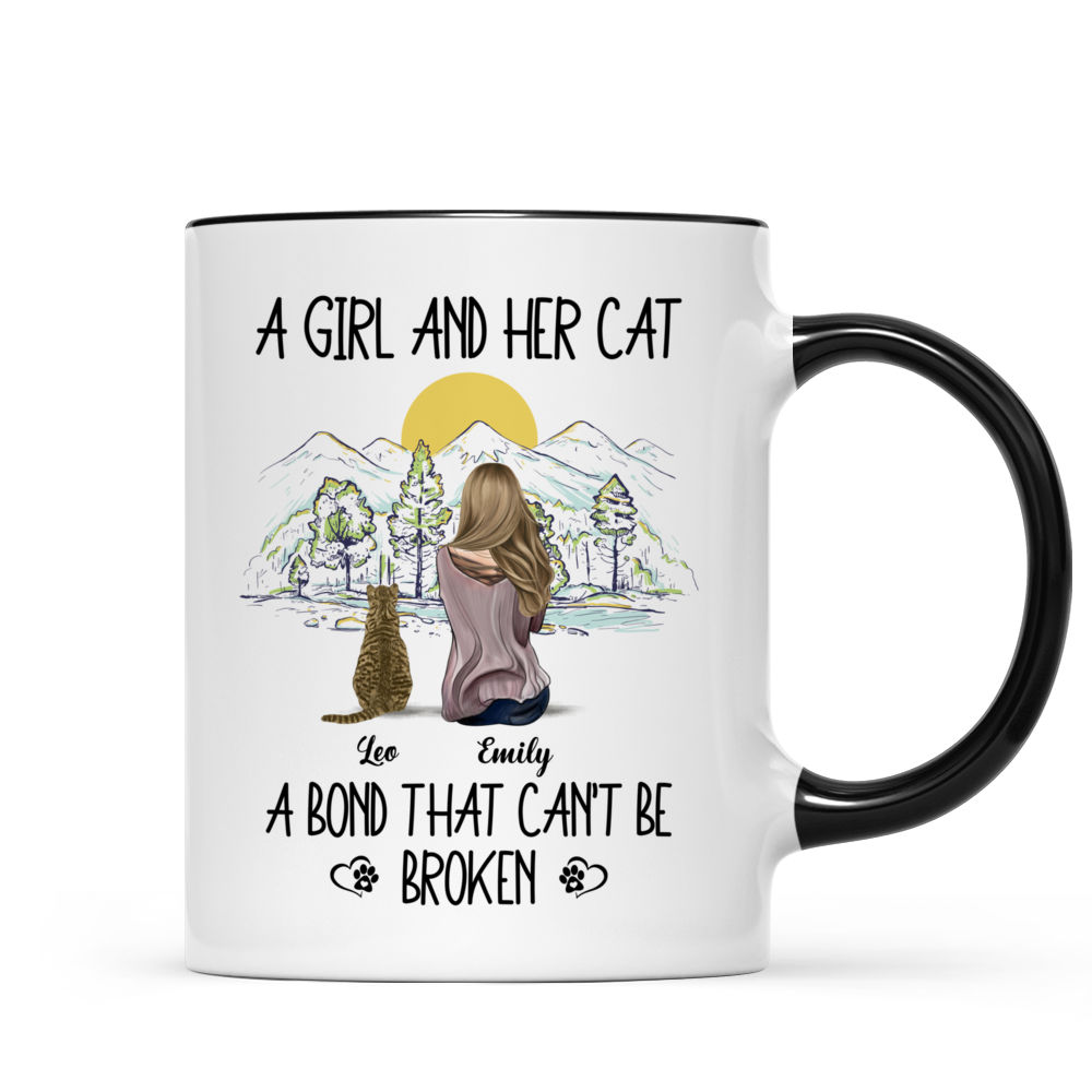 Personalized Cat Mug Funny I Think Of Cat Hair As Kitty Glitter